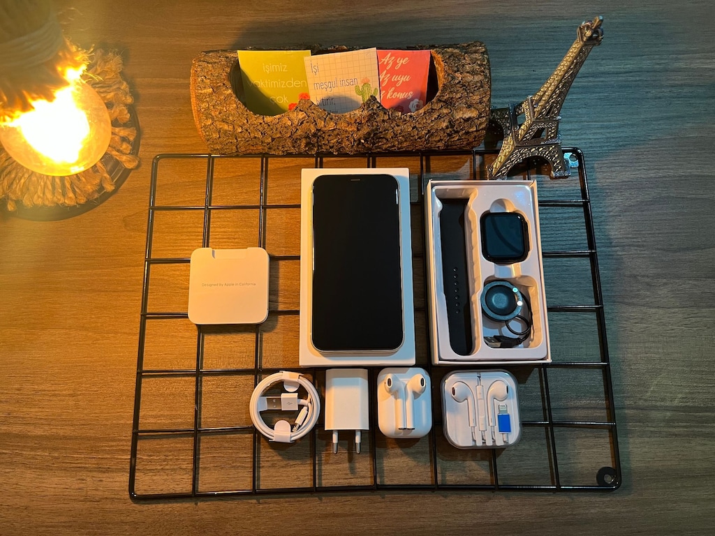 FULL AKSESUARLI İPHONE 11 WHİTE - 4