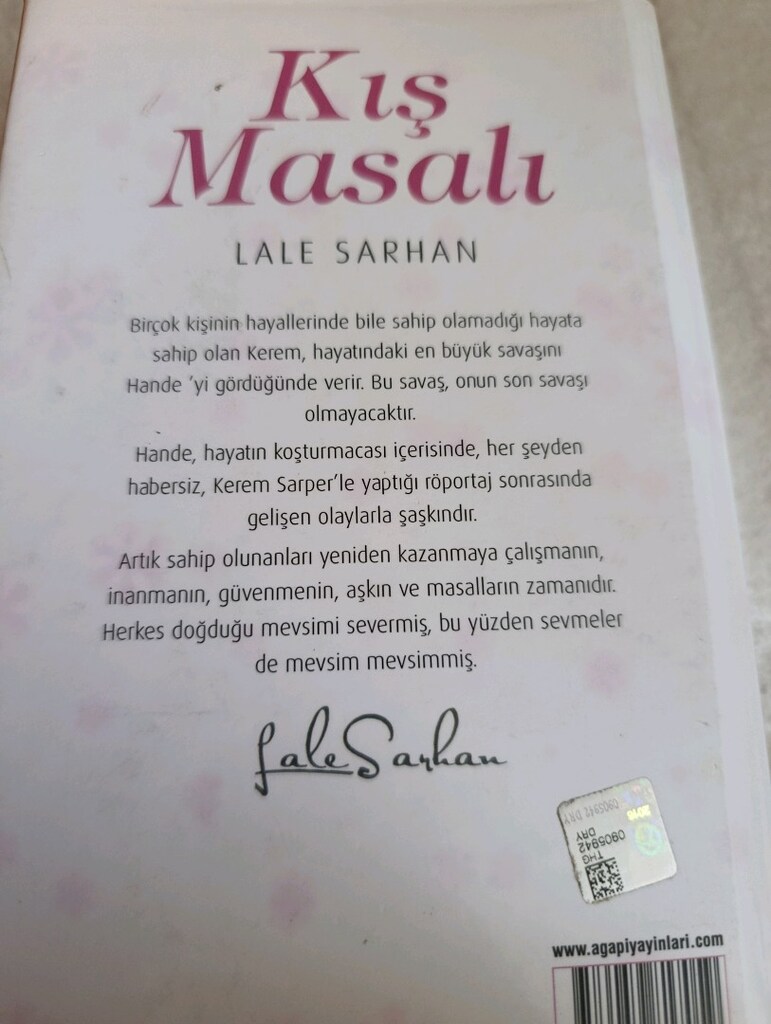 LALE SARHAN KIŞ MASALI ROMAN - 3