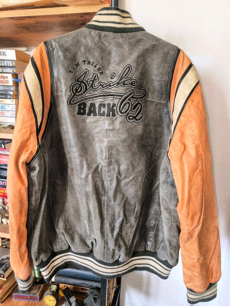 Tom Tailor Marka Bomber Deri Ceket - 5