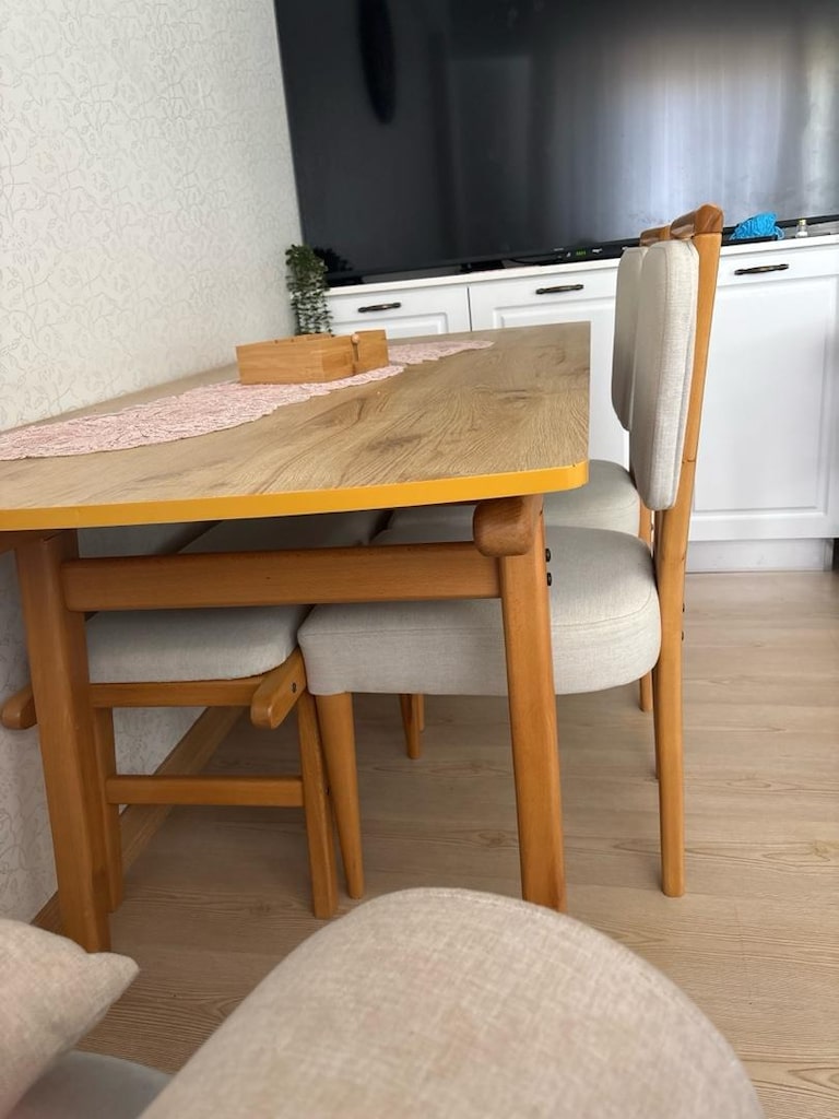 iskandinav ahşap mutfak masası - 8