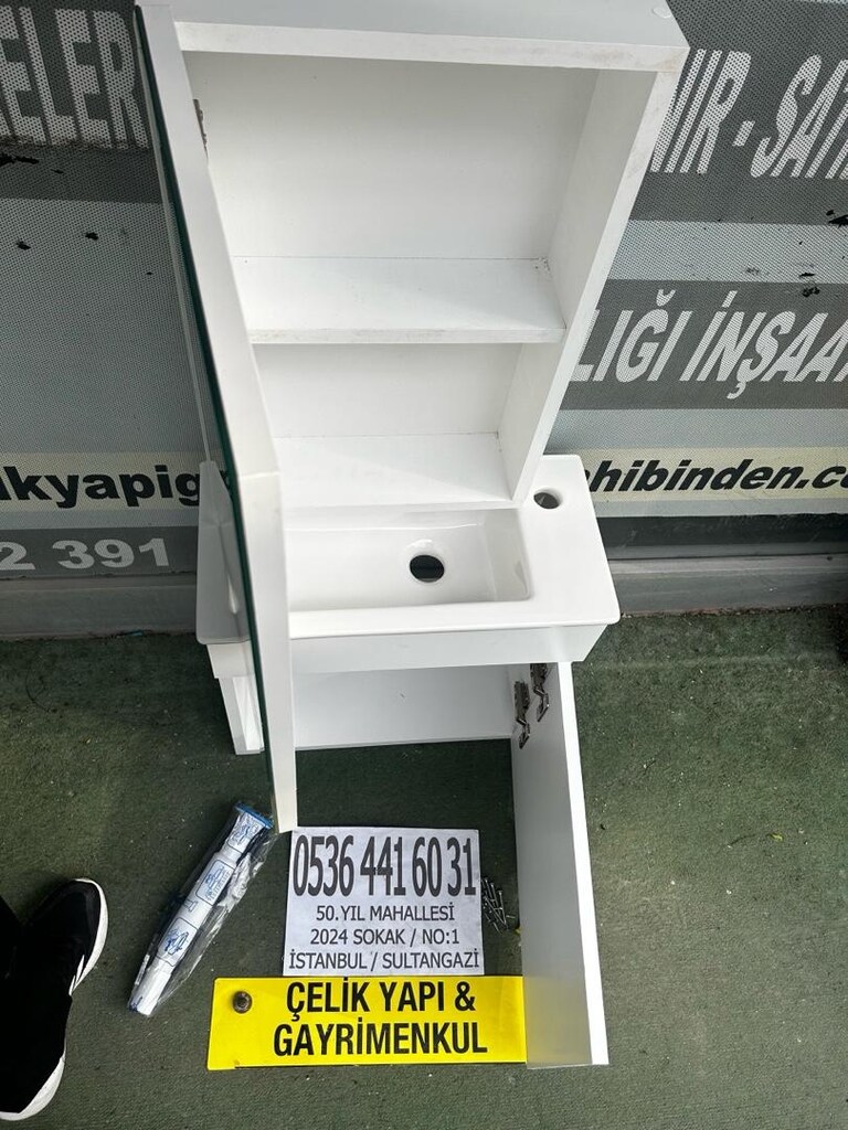 50’Lik Banyo Dolabı Sıfır Asmalı MDF - 7
