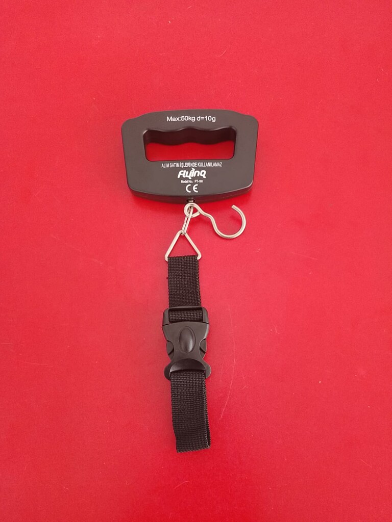 Fujika 50 KG Dijital El Terazisi / Valiz ve Balık Kantarı - Temiz - 4