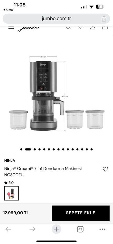 Dondurma Makinası Ninja 7-1 - 10