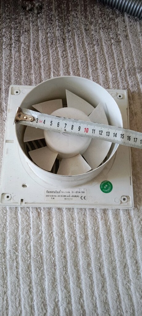 Banyo havalandırma aspıratörü - 2