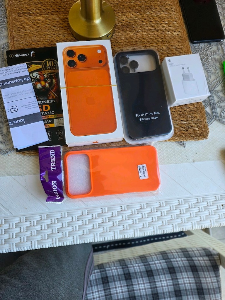 Turuncu iPhone sıfır kutu - 2