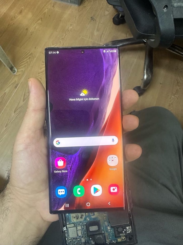 Samsung not 20 ultra orijinal lekeli ekran - 2