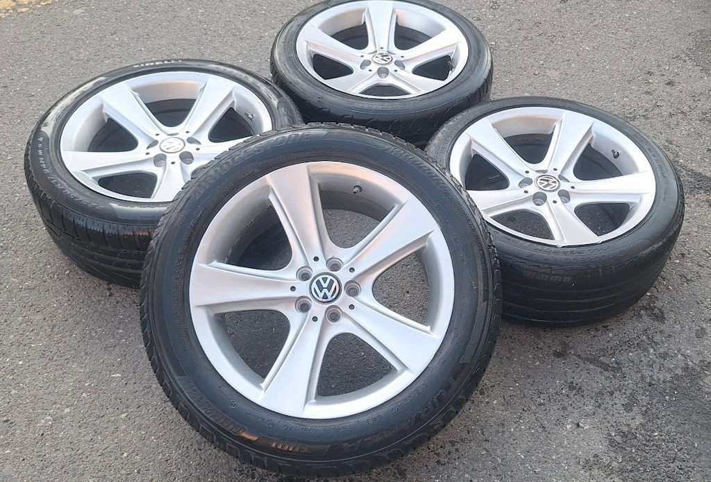 225 50 17//5X100 FABİA RAPİD POLO BORA İBİZA SUBARU UYUMLU JANT LASTİK - 2