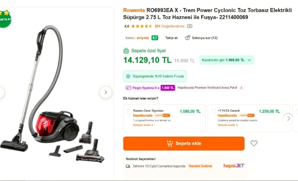 Rowenta x-trem power cyclonic elektrikli süpürge - 7