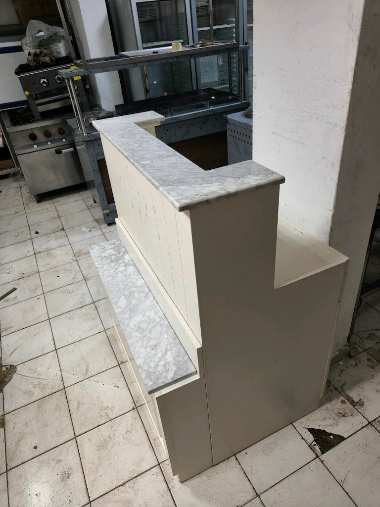 banko müşteri karşılama kasası tezgahı - 6