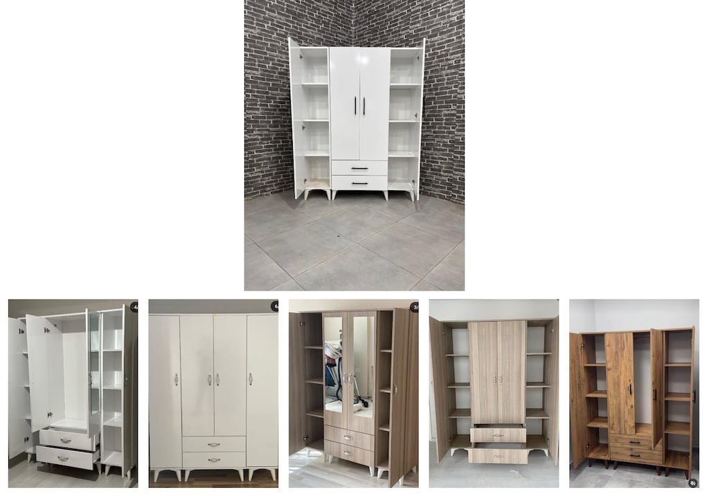 4 kapaklı elbise dolabı ikhcjcribu - 6