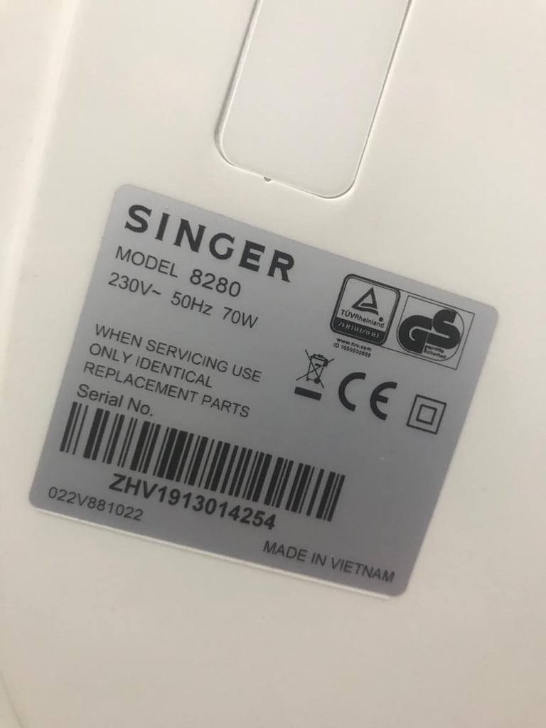 SINGER dikiş makinası - 7
