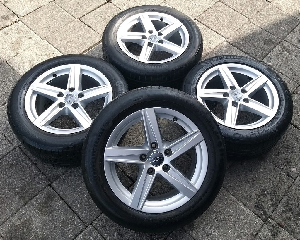 205 55 16 ORJİNAL JANT LASTİK TAKIMI AUDİ CADDY JETTA GOLF AUDİ PASSAT - 5