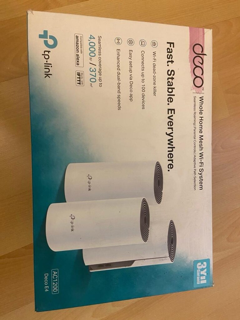 TP-Link Deco E4 3’lü - 3