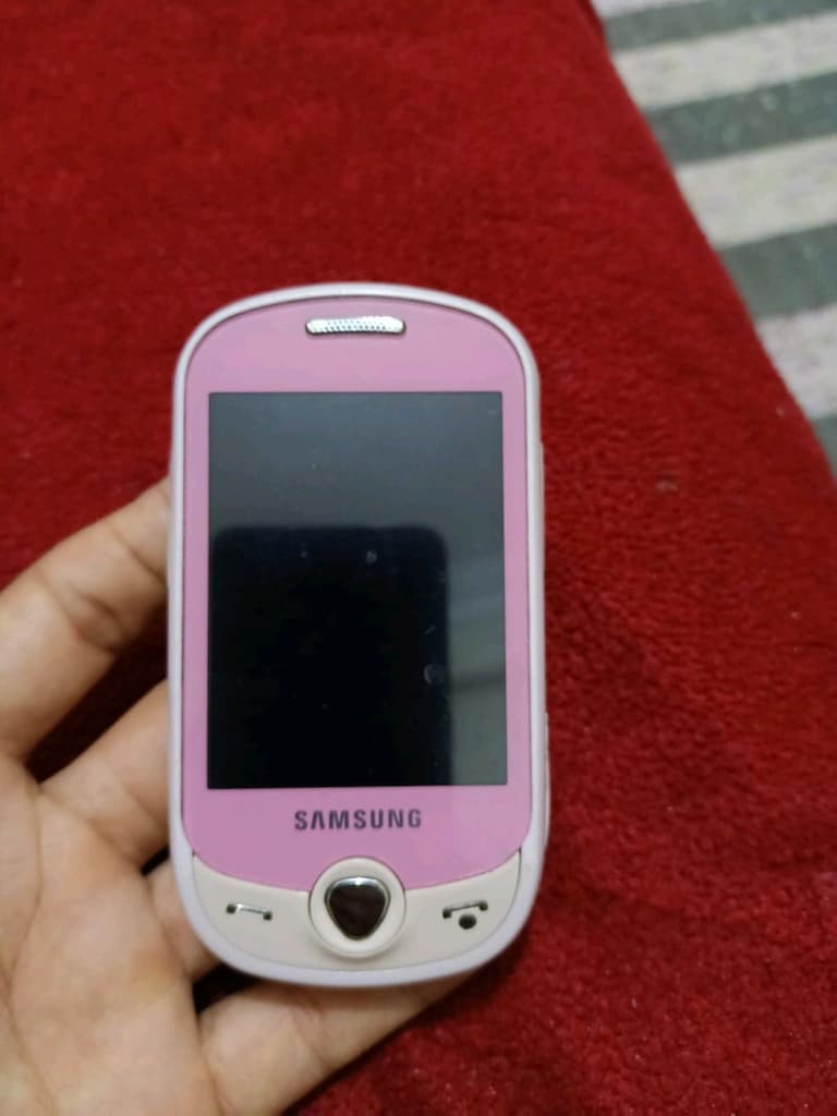 Samsung c3510 mini dokunmatik telefon Pembe - 7