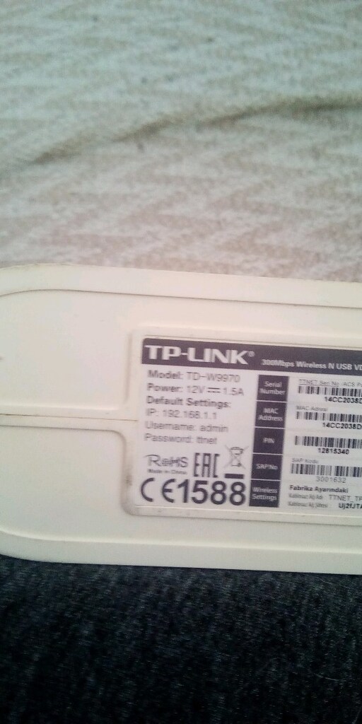 TP-LİNK TD-W9970 300Mbps Wireless N USB VDSL2 Modem Router - 2