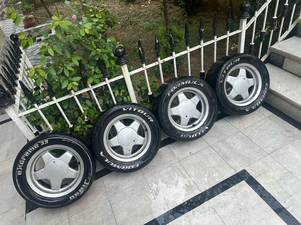 CMS 40 jant lastik takımı 3.Adet FORMULA Vitoor 215.50.13.tür 4X100 - 3