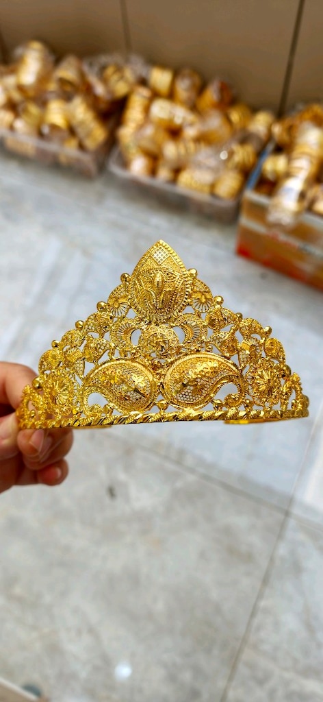 ALTIN KAPLAMA TAÇ - 14