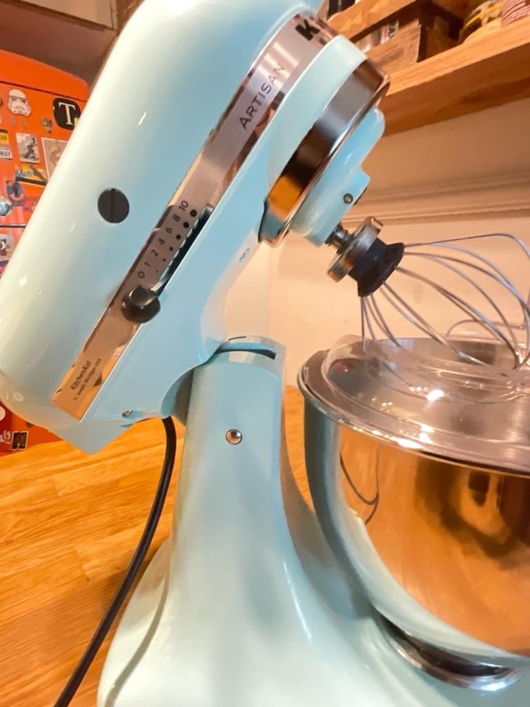 KitchenAid Artisan 5KSM150 stand mikseri-mint yeşili-çok temiz - 7