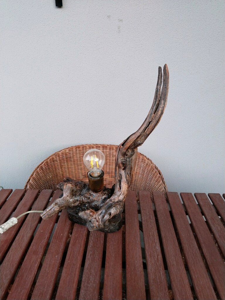Doğal Obje,Orjinal bir tasarım ABAJUR. - 9