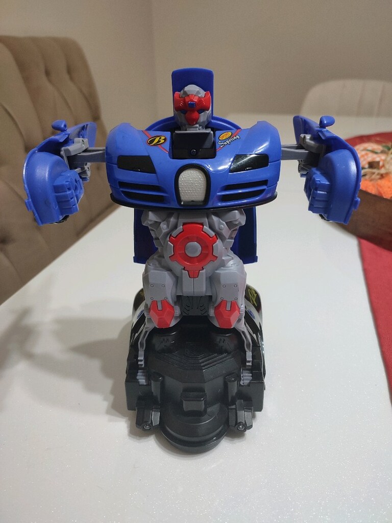 Transforming Robot Racer Sesli ve Işıklı - 2
