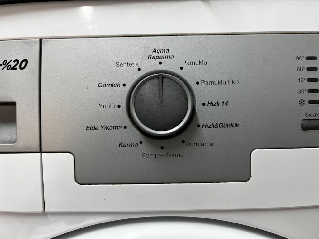 ARÇELİK 6083 H 6 KG ÇAMAŞIR MAKİNESİ A-%20 3 AY GARANTİ - 3