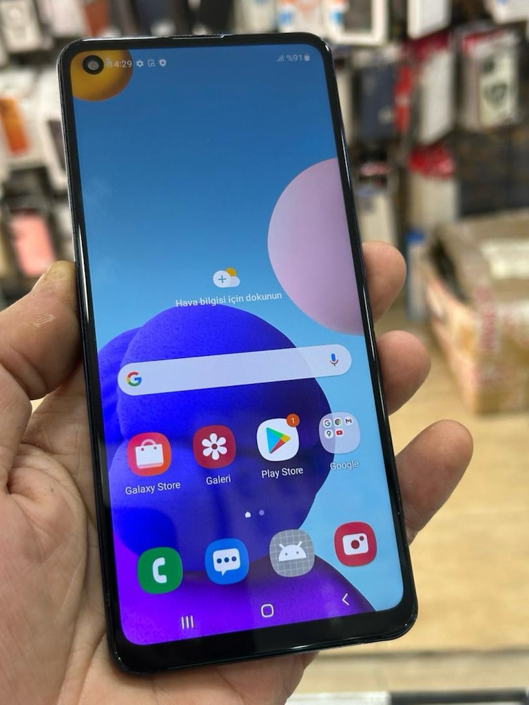 Samsung A21S 64/4 TR cihazı orijinal temiz 2. el - 4