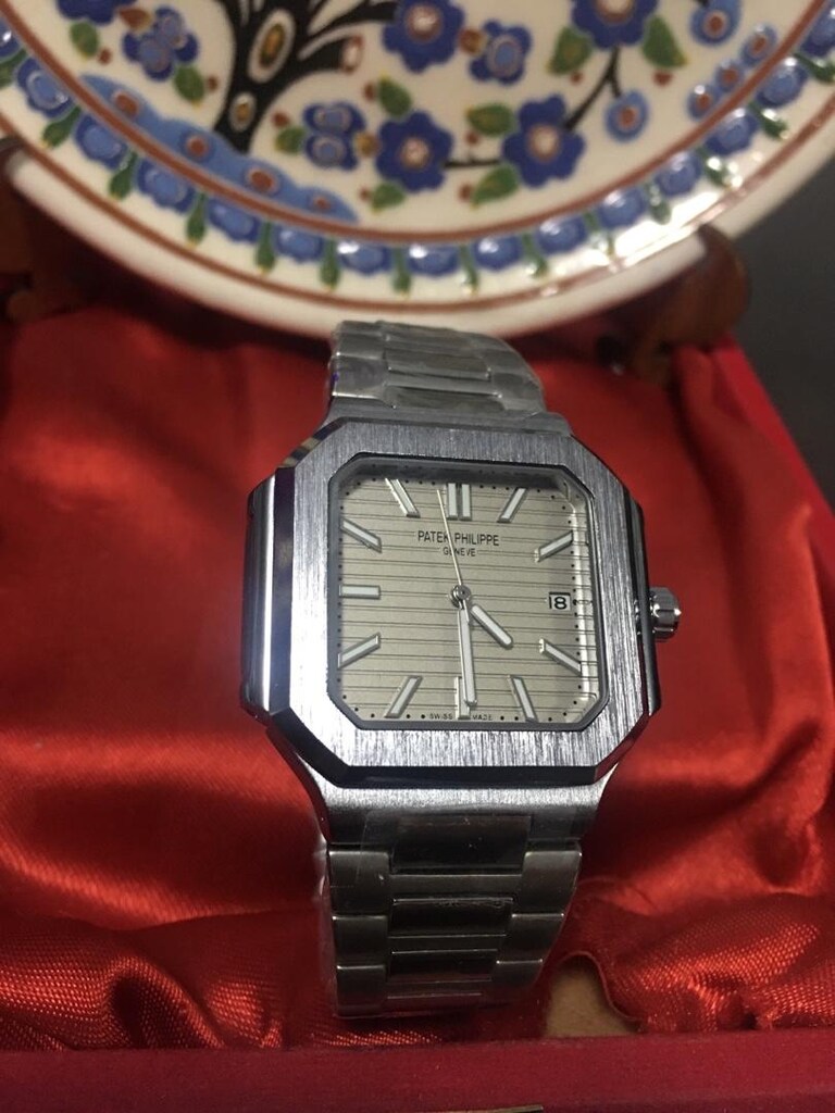 Bir efsane…Patek Philippe Cubitus erkek kol saati… - 6