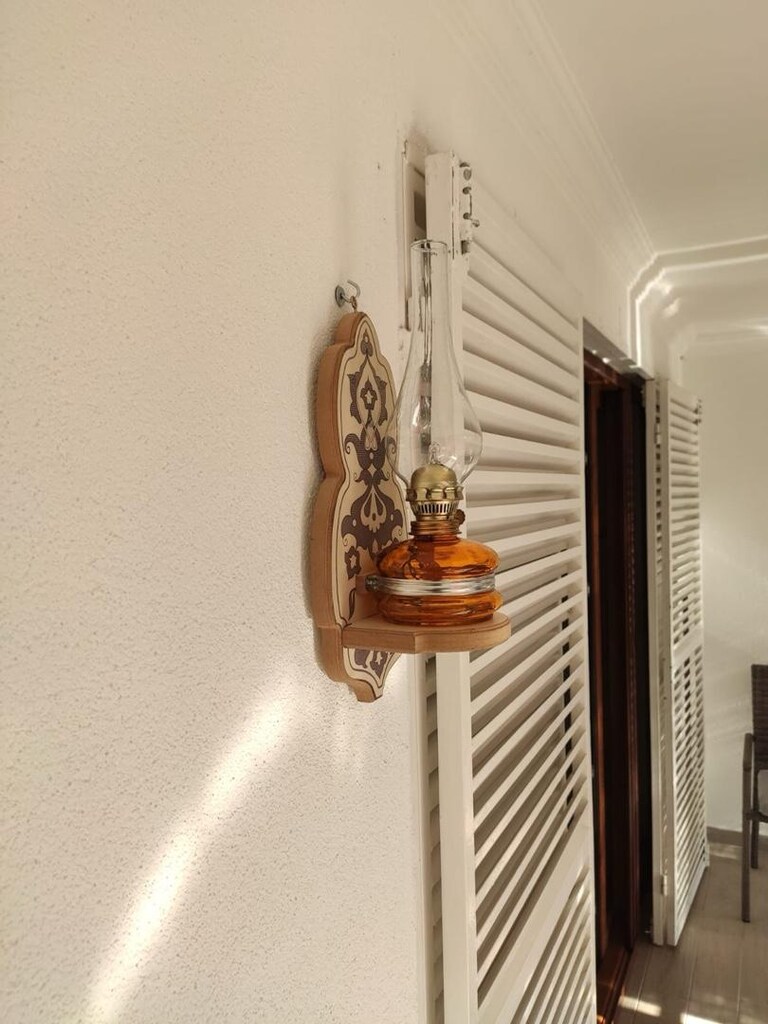 Tescilli Dimmerlı Nostaljik Elektrikli Gaz Lambası - 11