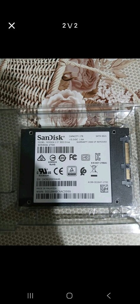 sandisk ssd plus 1tb 535mb 350mb sata3 ssd sifir - 2