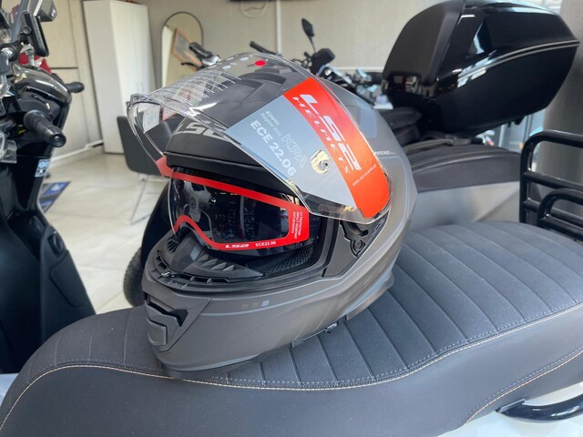 LS 2 STORM 2 KASK MAT GRİ 1 ADET L BEDEN