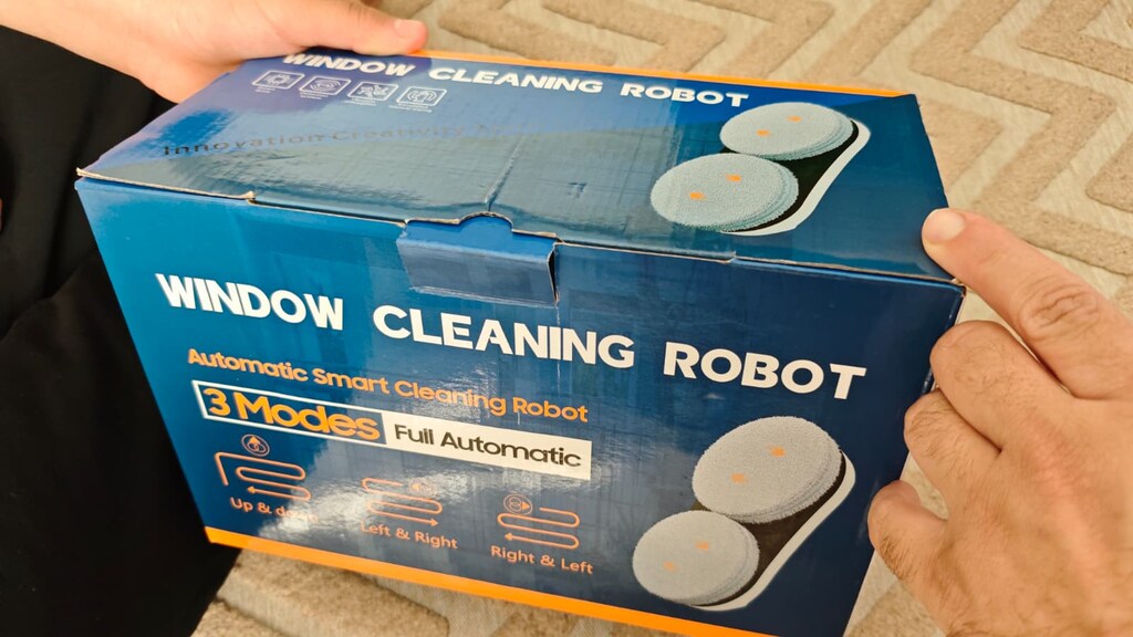 CAM TEMİZLEME ROBOTU SIFIR KUTUSUNDA AKILLI - 4