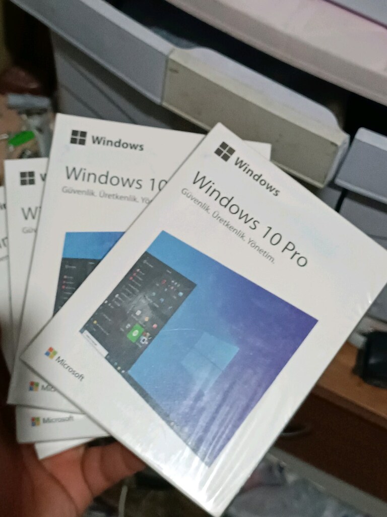 Microsoft Windows 10 Pro 32/64 Bit Türkçe Orijinal KUTU USB Sıfır Kapa - 6