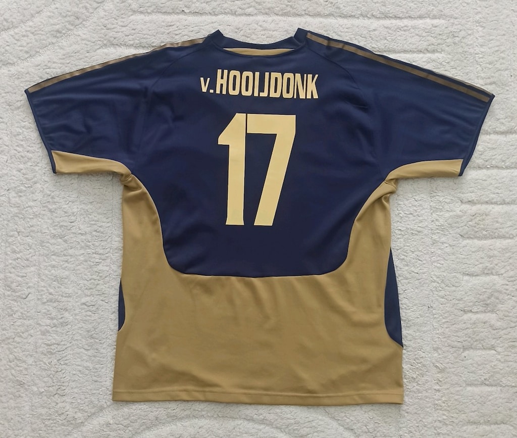2004-2005 Van Hooijdonk Fenerbahçe Orijinal Deplasman Forma Adidas - 2