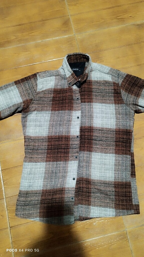#Zara Oduncu gömlek Eni çekilince 51Boyu 65