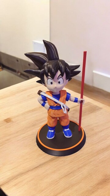 Dragon Ball Goku Figür 3d Baskı 17-18 Cm