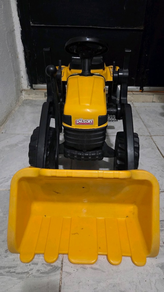 Pedallı traktör kepçe - 3