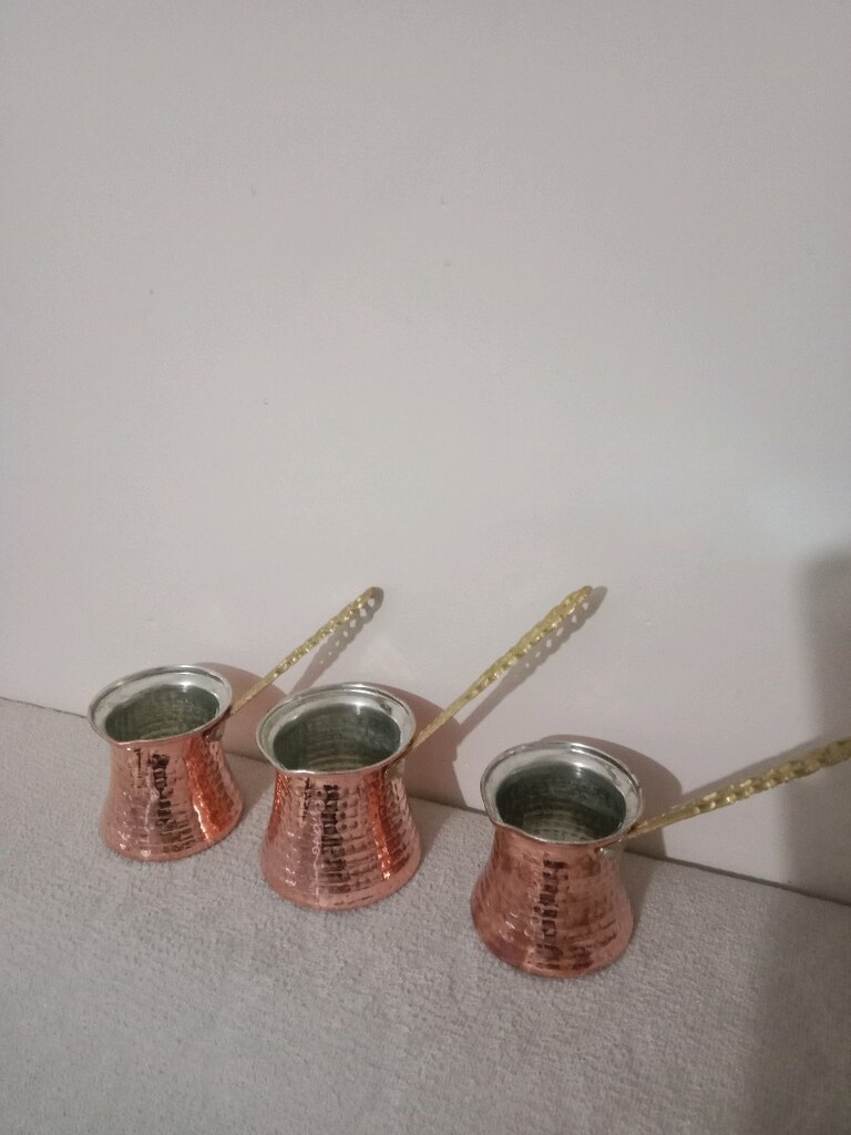 Bakır dövme el işi tanesi 350 tl - 2