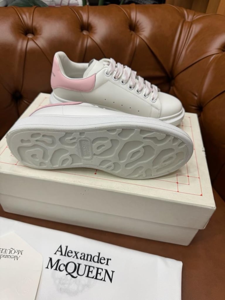 ALEXANDER MCQUEEN PEMBE SPOR AYAKKABI 38 NUMARA - 10