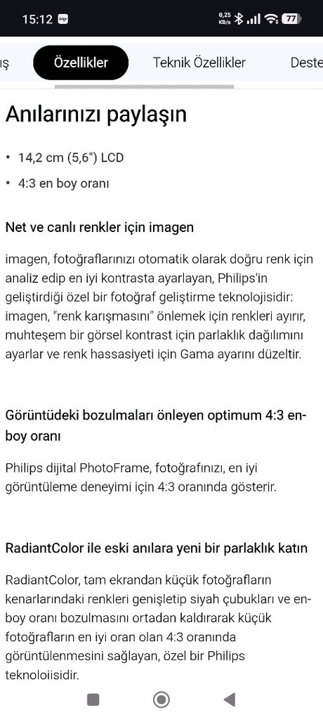 Philips 5,6" Dijital Resim Çerçevesi - 10