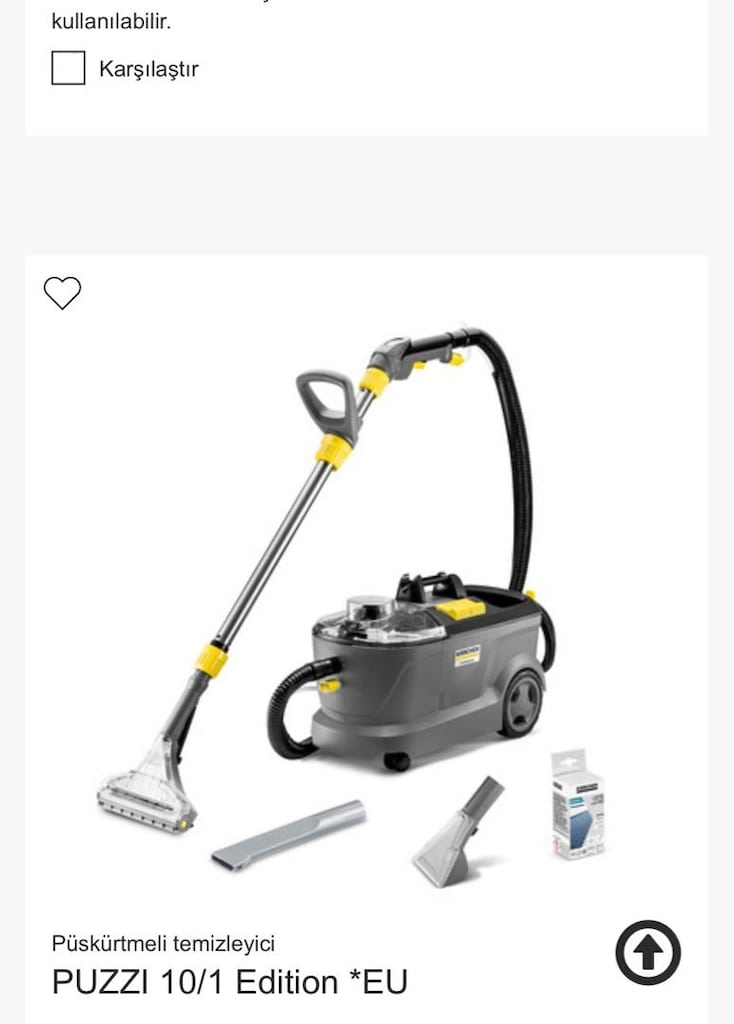 Karcher Puzzi 10/1 Edition EU + Karcher SC4 Easyfix