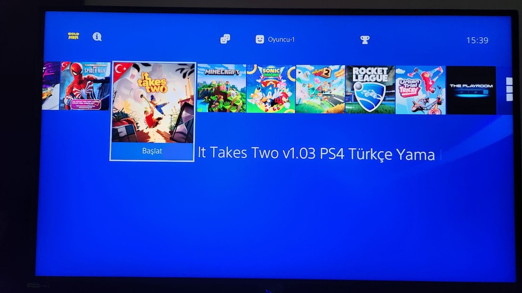 PS4 Slim 1 TB GOLD Edition, FC 27+15 Oyun, 2 Orijinal Gold Kollu - 13