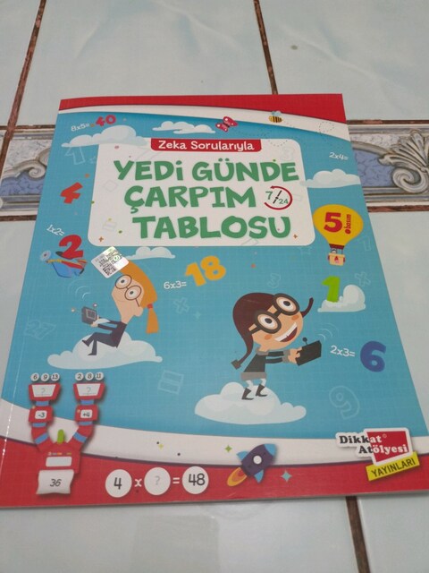 Dikkat Atölyesi Yayınları Yedi Günde Çarpım
