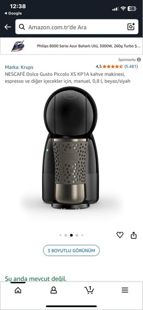 Nescafe krups kahve makinesi - 4