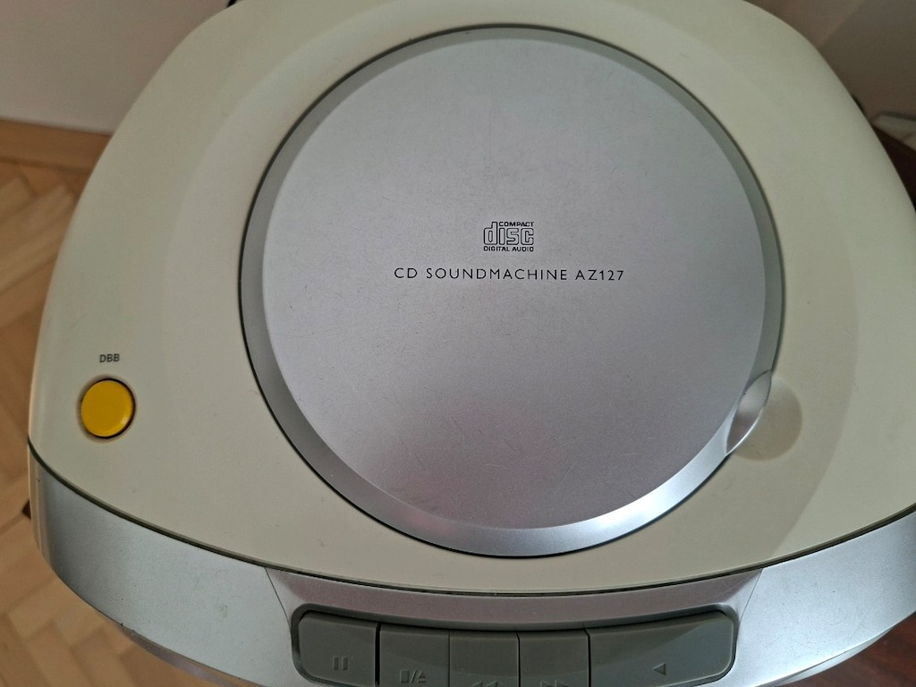 Philips AZ127 CD Soundmachine – Temiz Ses / CD & FM Radyo Aktif! - 2