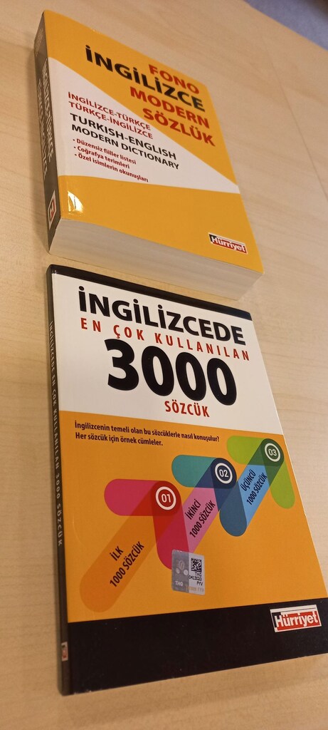 FONO İNGİLİZCE-TÜRKÇE SÖZLÜK VE İNGİLİZCENİN TEMELİ 3000 SÖZCÜK KİTABI - 2
