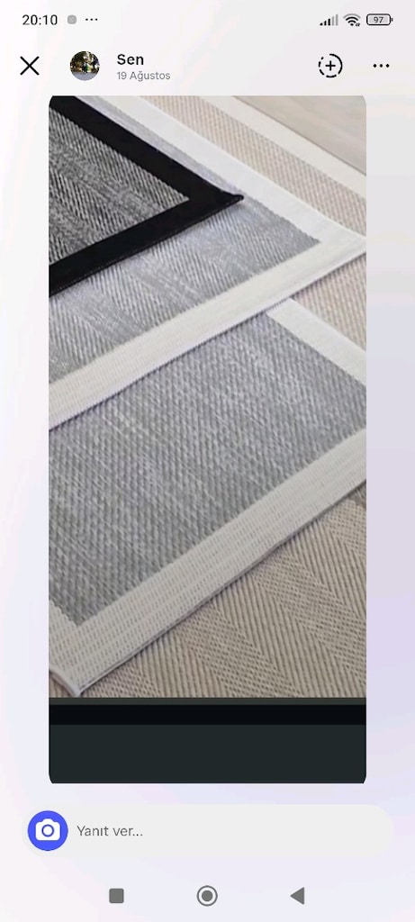 iki adet sıfır sisal yolluk - 2