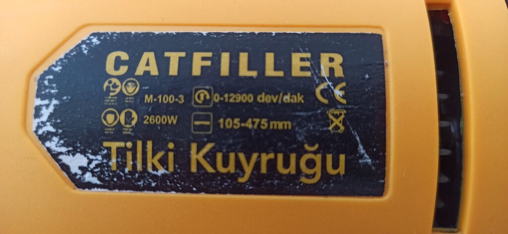 TİLKİ KUYRUĞU TESTERE - 2600 WATT - KARGO SATICIYA AİT - 2