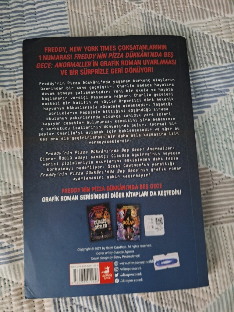 freddy'nın pizza dükkanında 5 gece, anormaller - 2