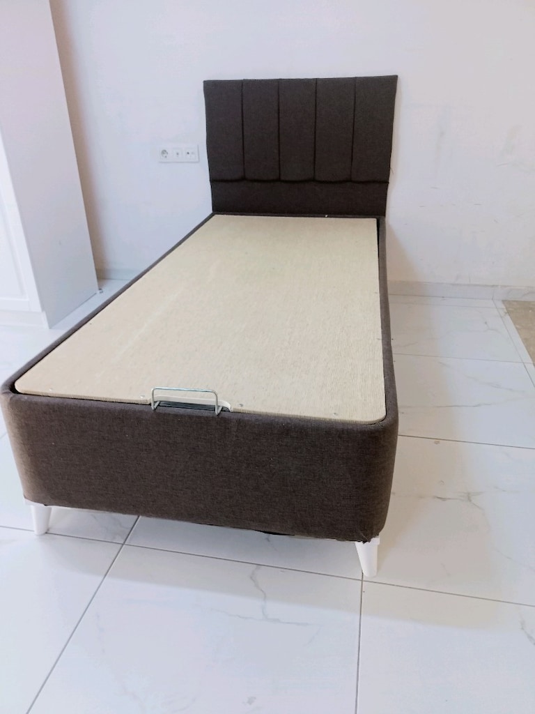 sıfır tek kişilik sandıklı baza başlık eve teslim - 6