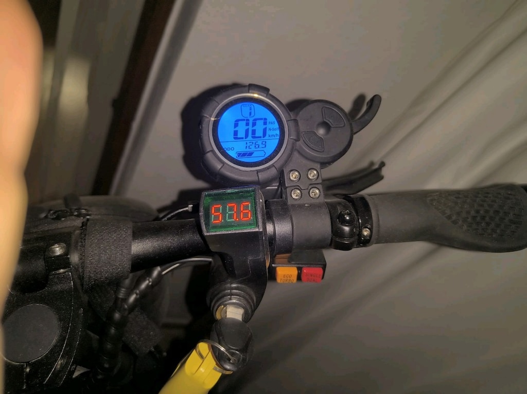 onvo rx7 4000watt scooter 226 km de.1 yıl garantisi kaldı. - 5